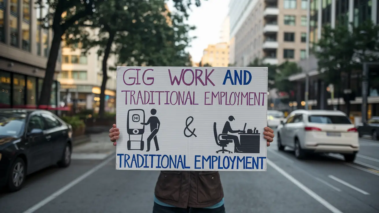 pros and cons of gig work traditional employment