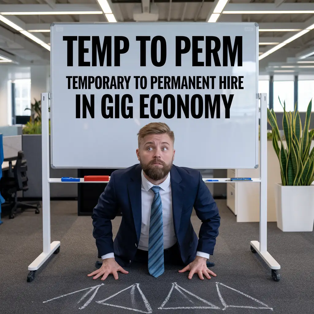 Benefits for Employers Temp to Perm Temporary to Permanent Hire in Gig Economy